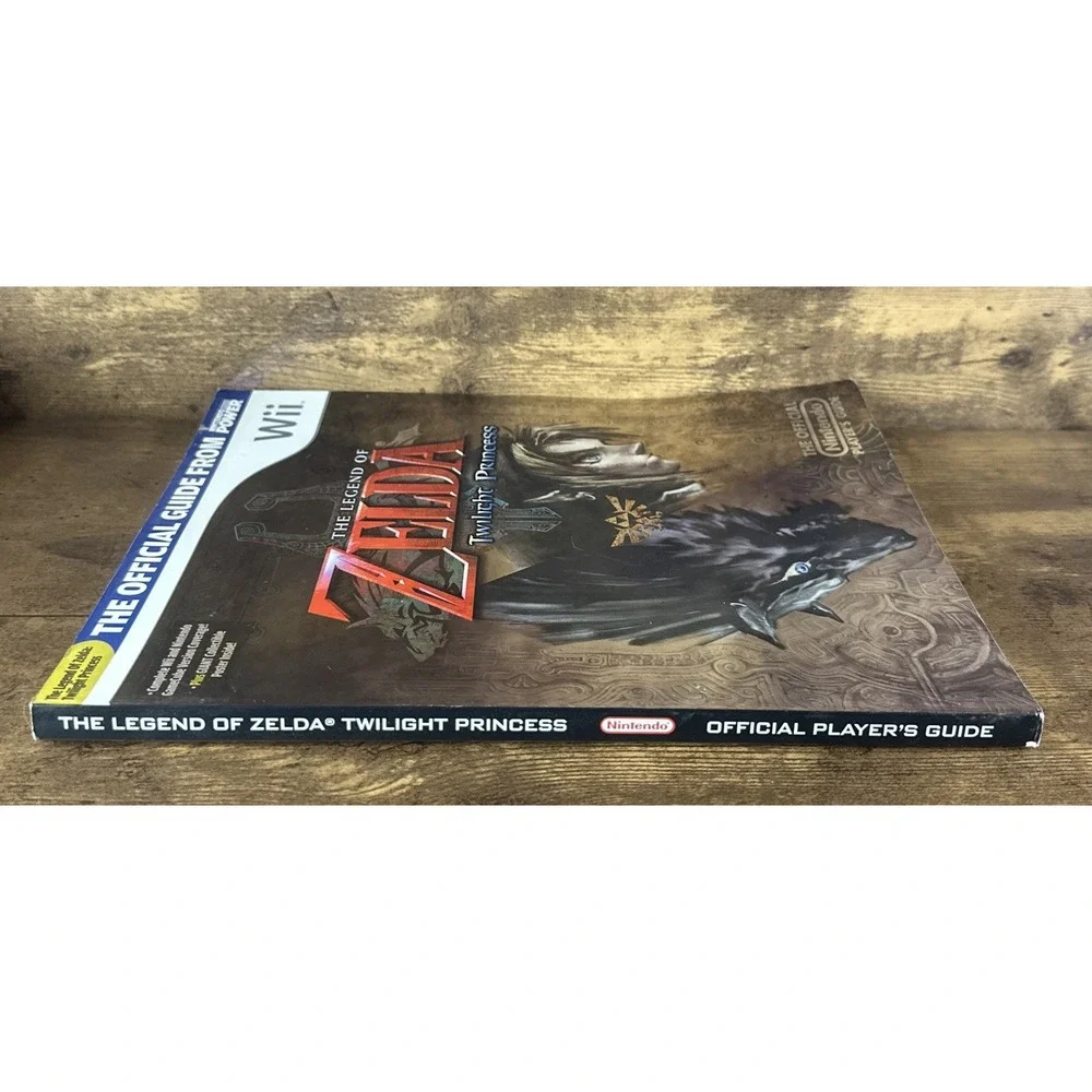 Zelda Twilight Princess Player Strategy Guide Book Nintendo Power Wii GameCube